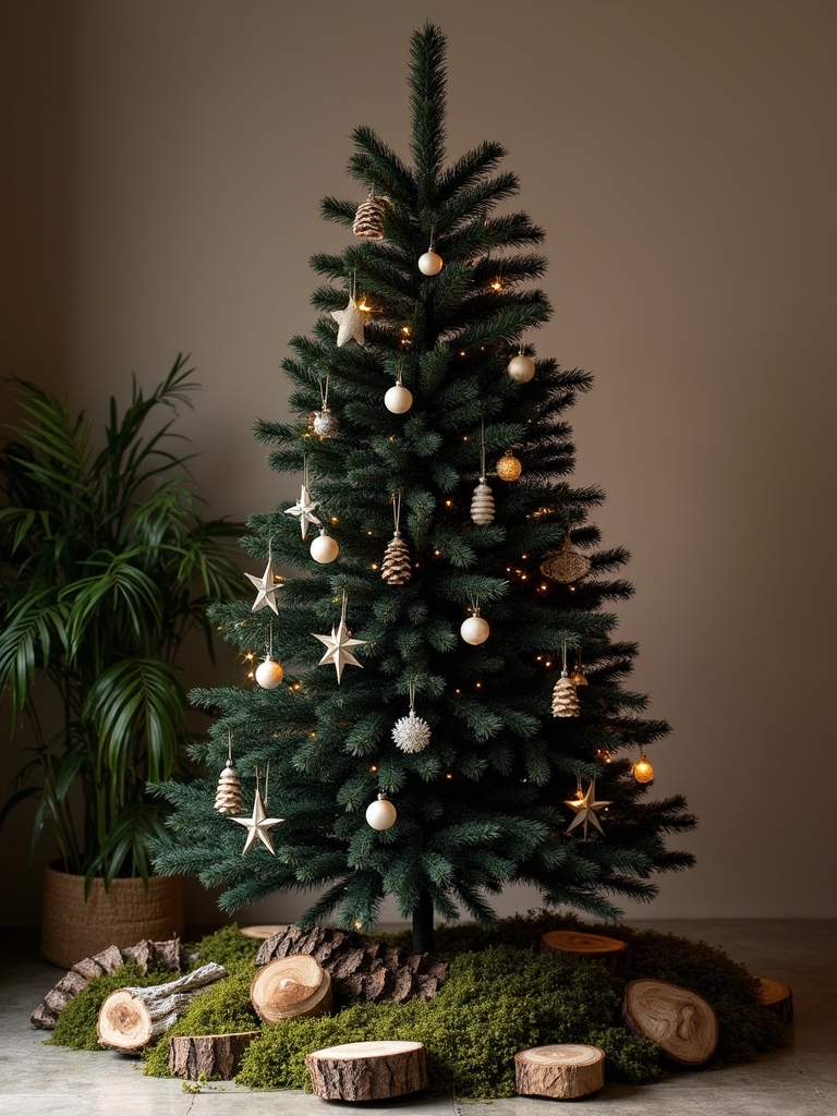 nature inspired holiday decor