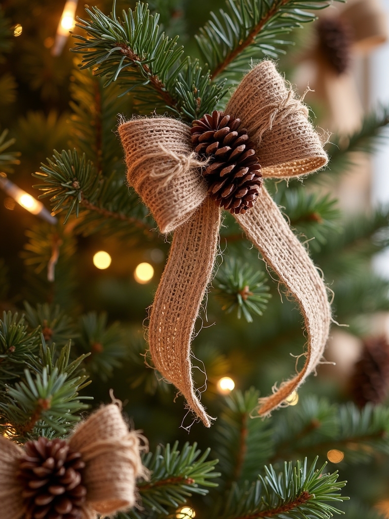nature inspired rustic bows
