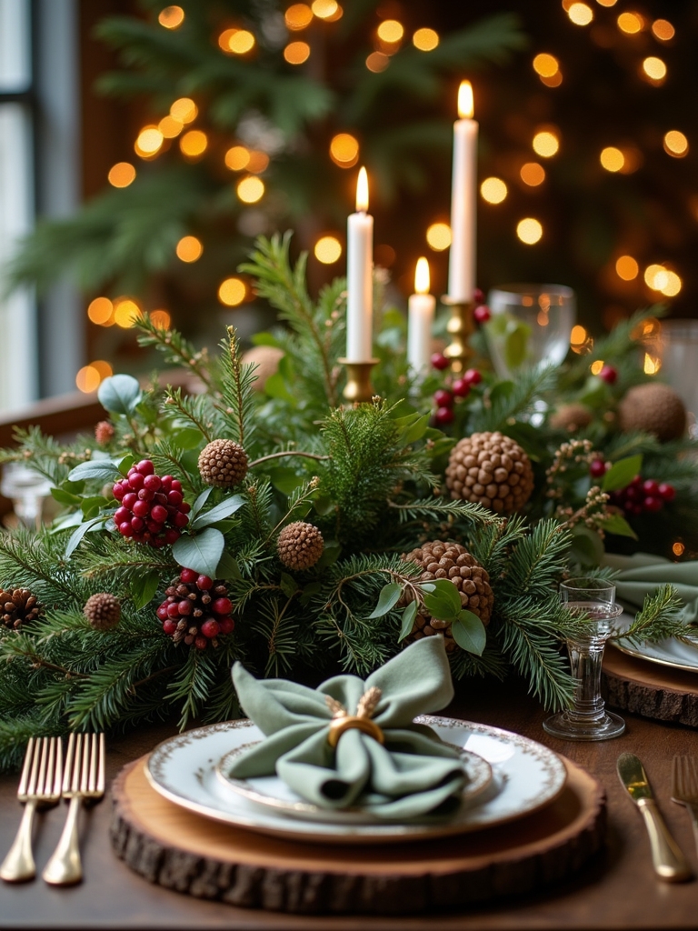 nature inspired table settings