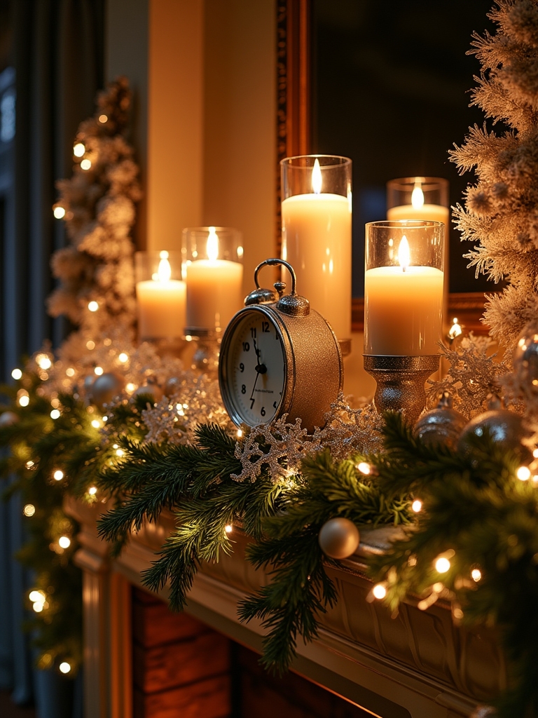 new year s countdown mantel display