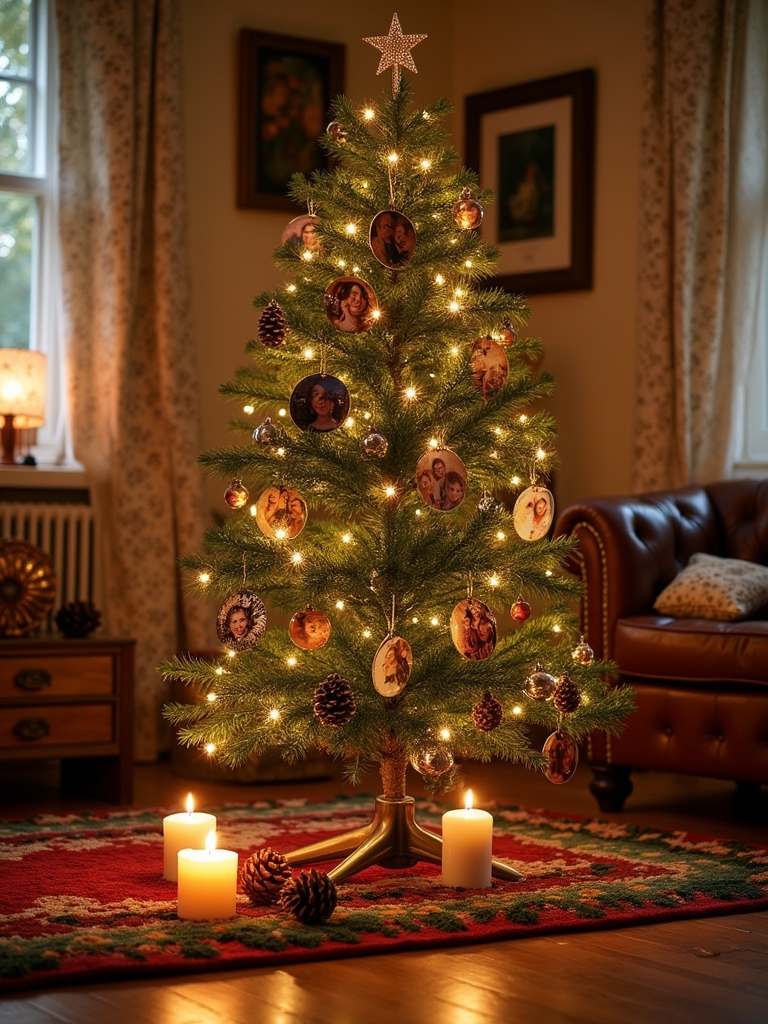 nostalgic family photo ornaments
