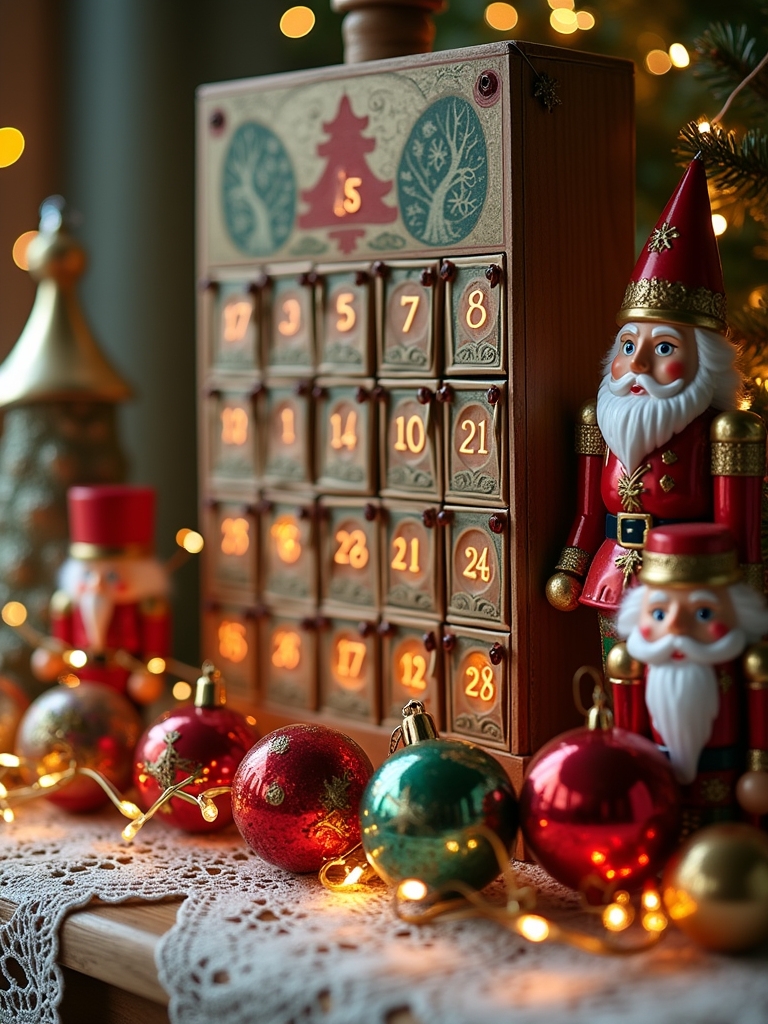 nostalgic retro advent calendars