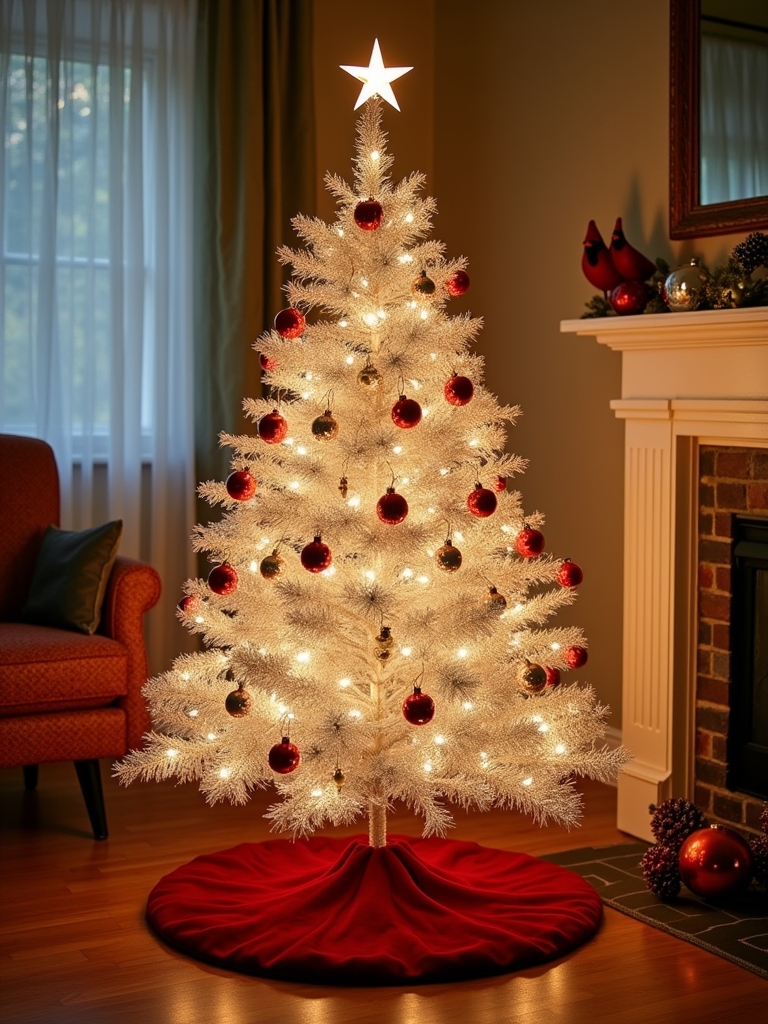 nostalgic shimmering holiday decor