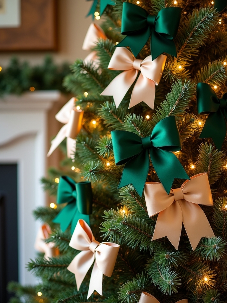 ombre ribbon bow ideas