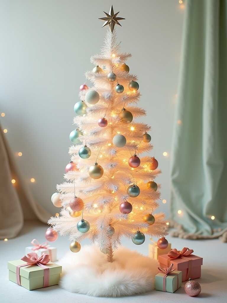 pastel ornaments create enchantment