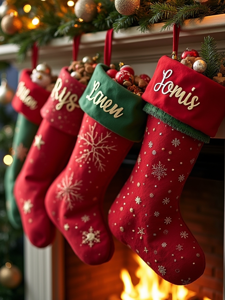 personalized holiday stocking keepsakes