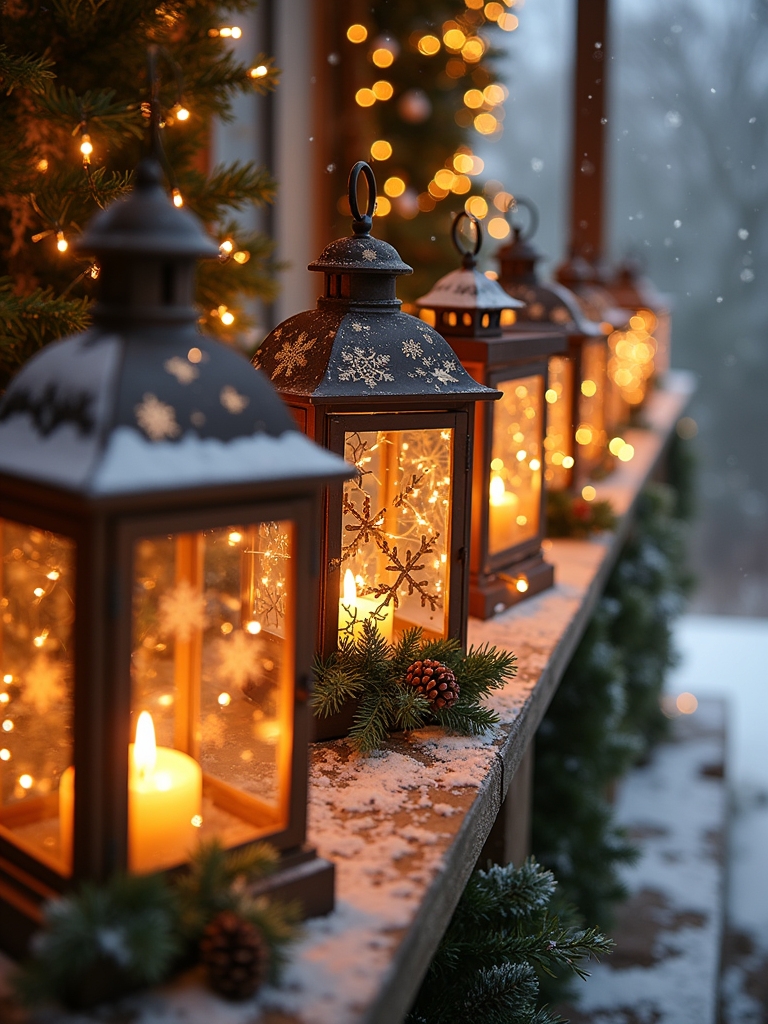 personalized lantern decor ideas