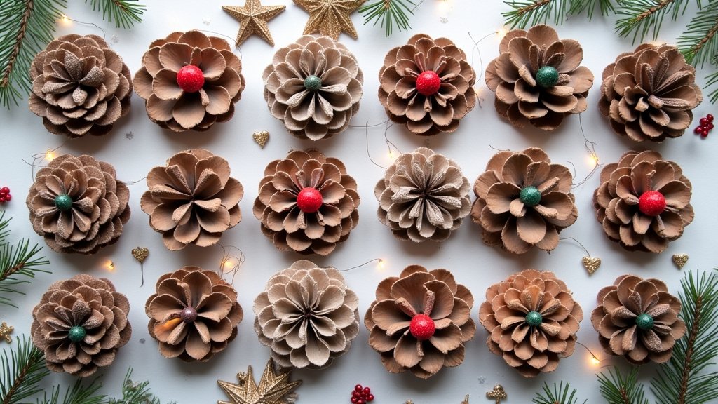 pinecone crafts for christmas