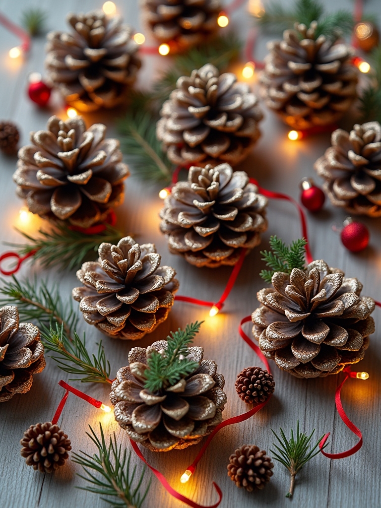 pinecone themed holiday gifts