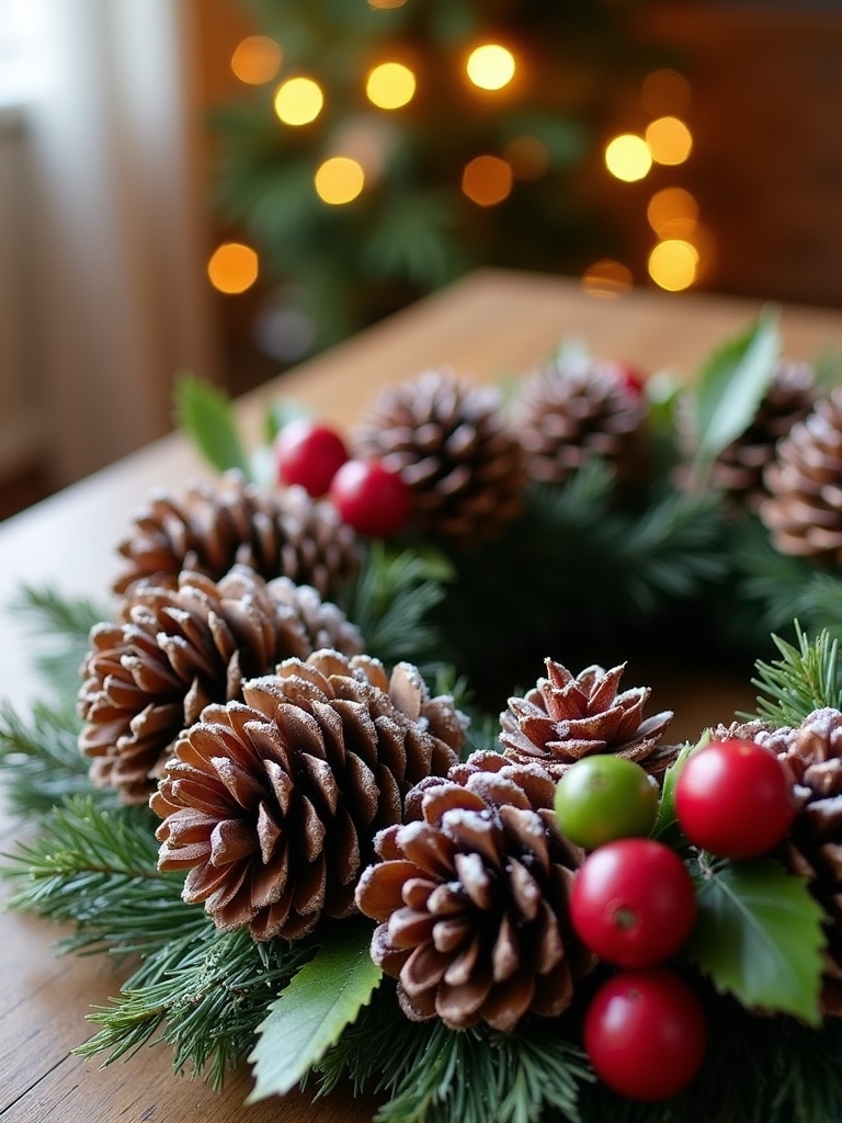 pinecone wreath creation guide