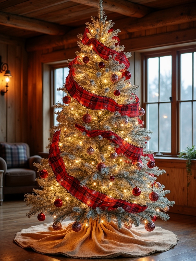 plaid rustic charm warmth