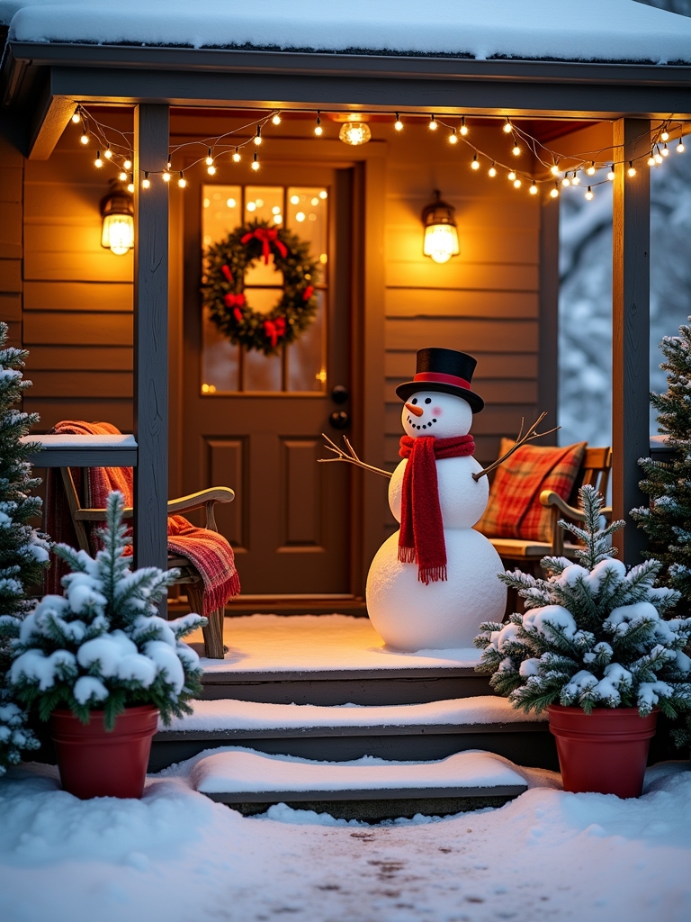playful snowman decoration ideas