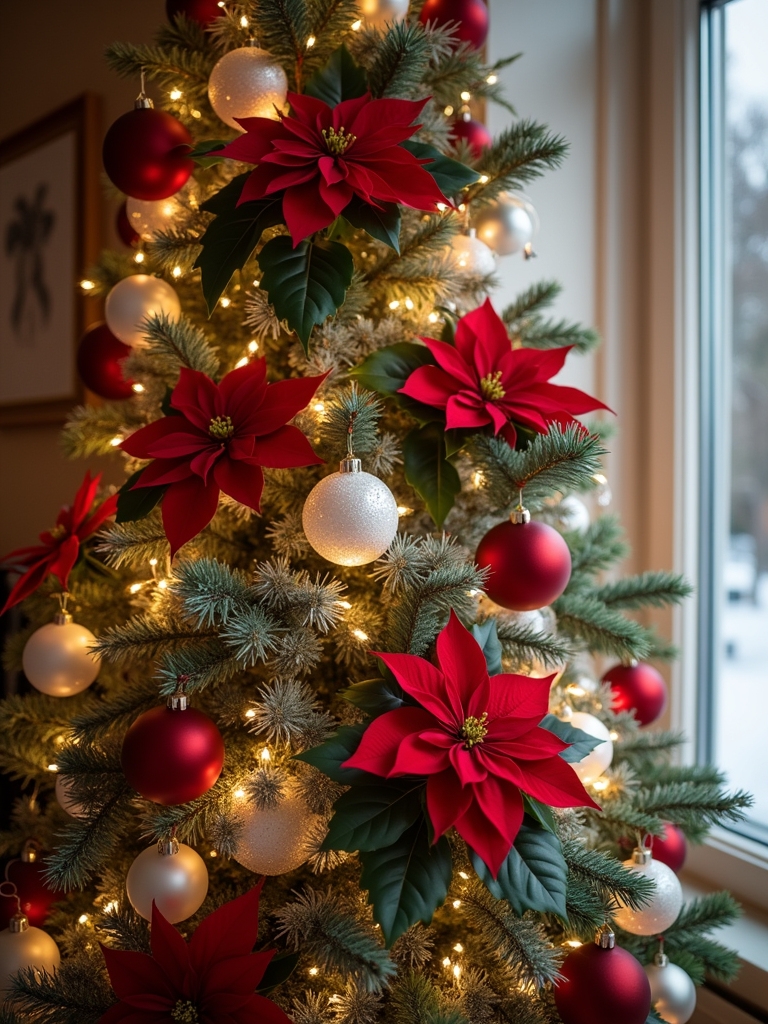 poinsettia flower decor ideas