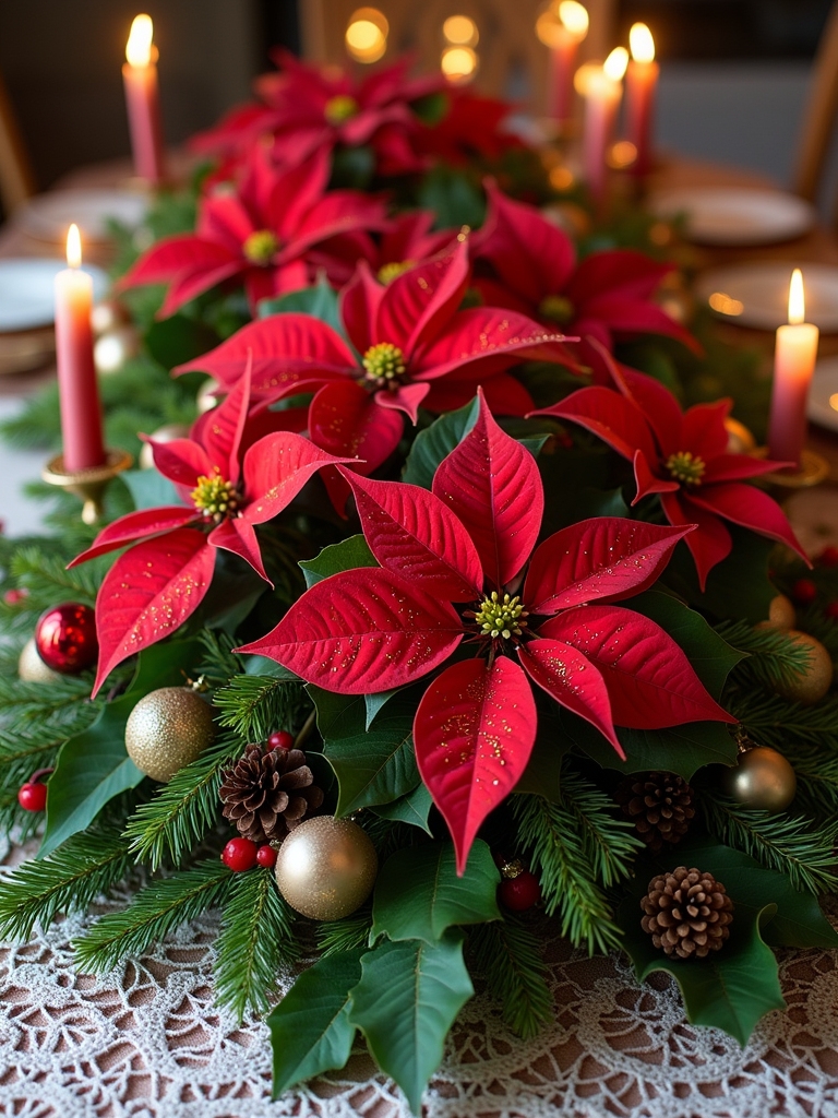 poinsettias for holiday cheer