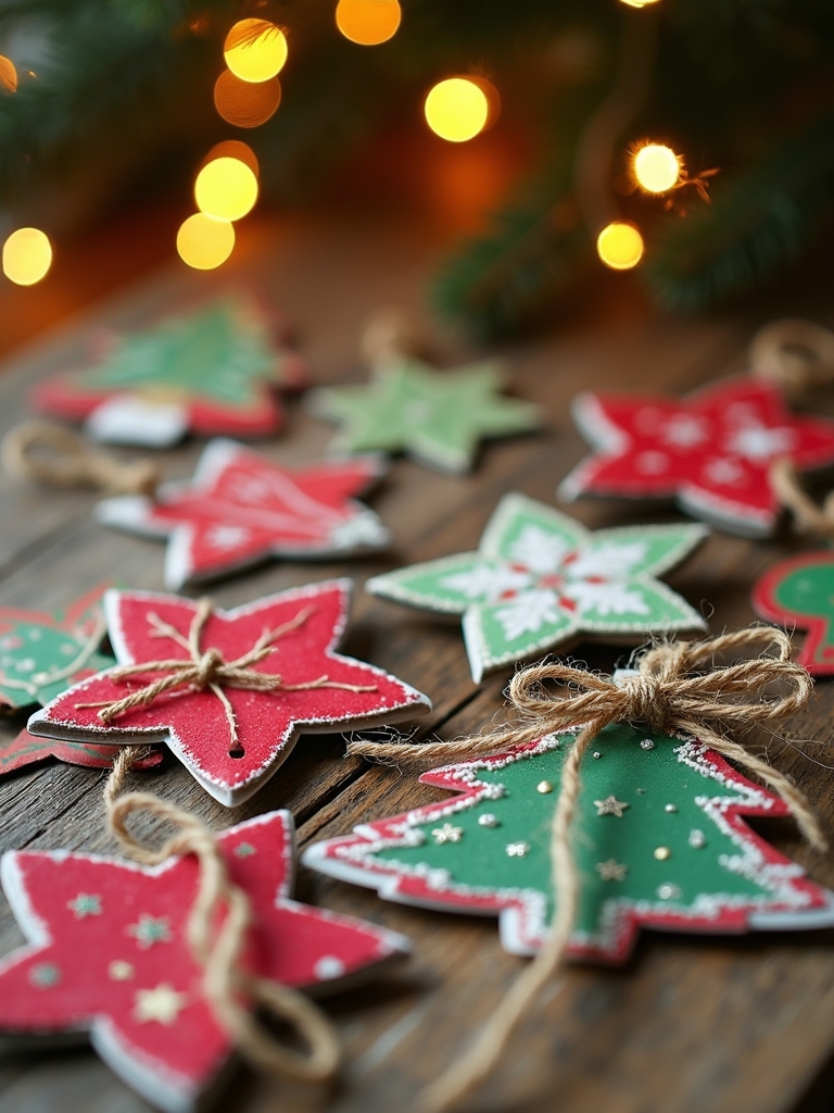 recycled christmas card crafts