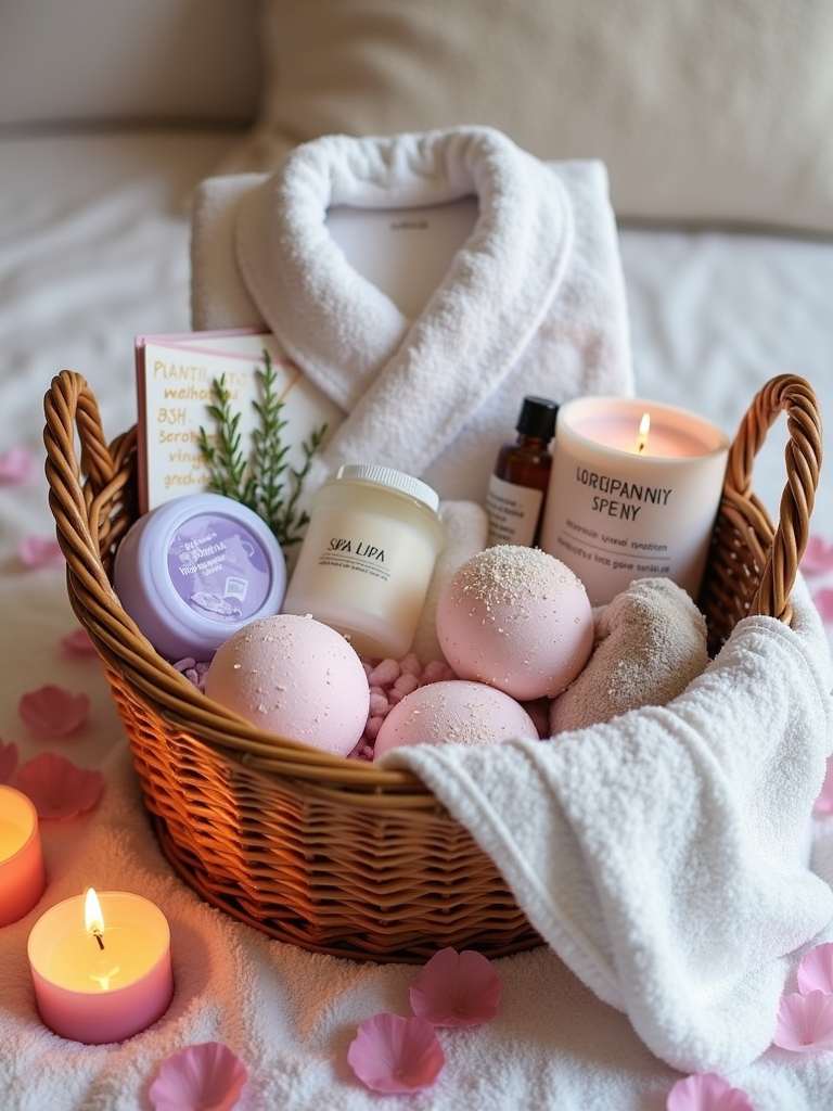 relaxing home spa experience