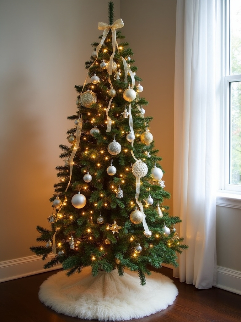 ribbon wrapping for trees