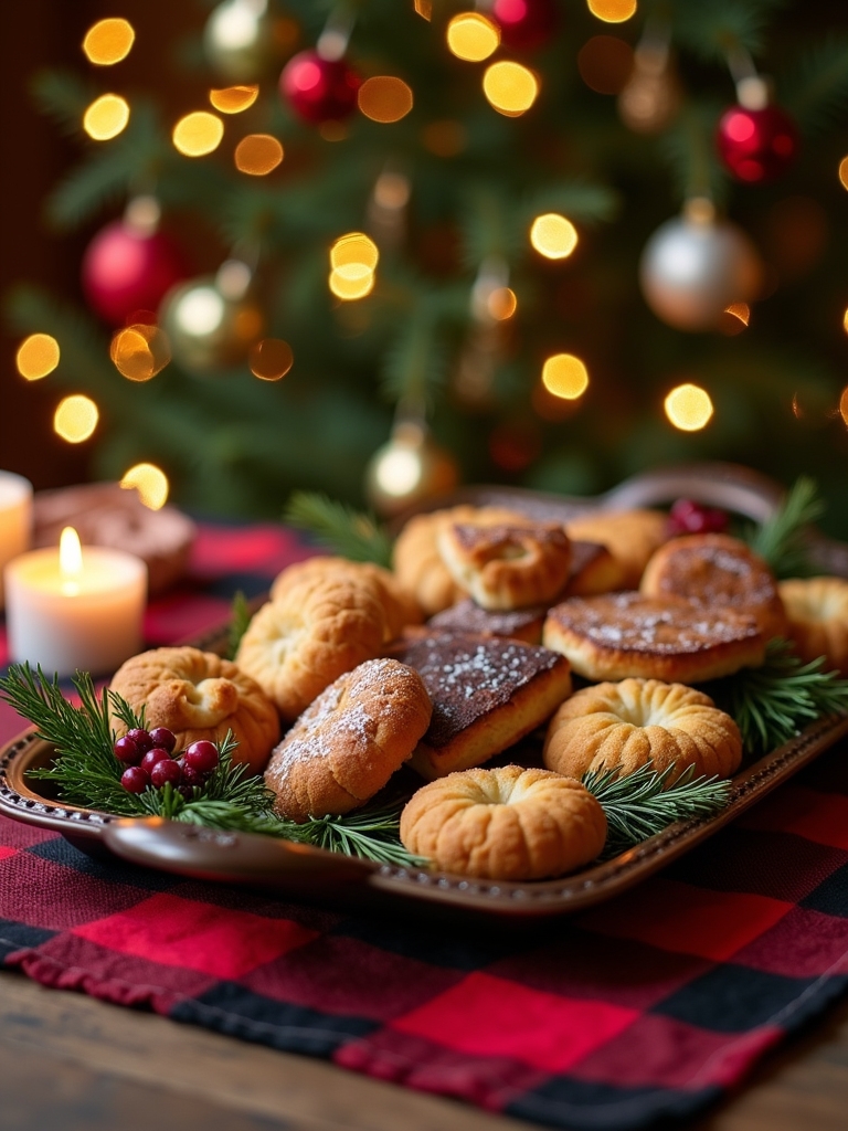 rustic buffalo check trays