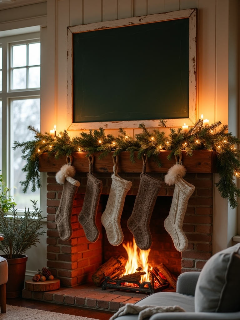 rustic chalkboard holiday messages