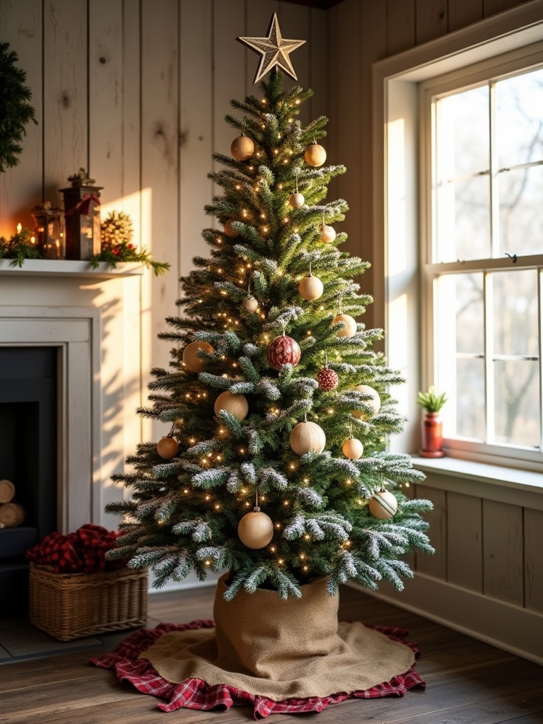 rustic farmhouse christmas decor