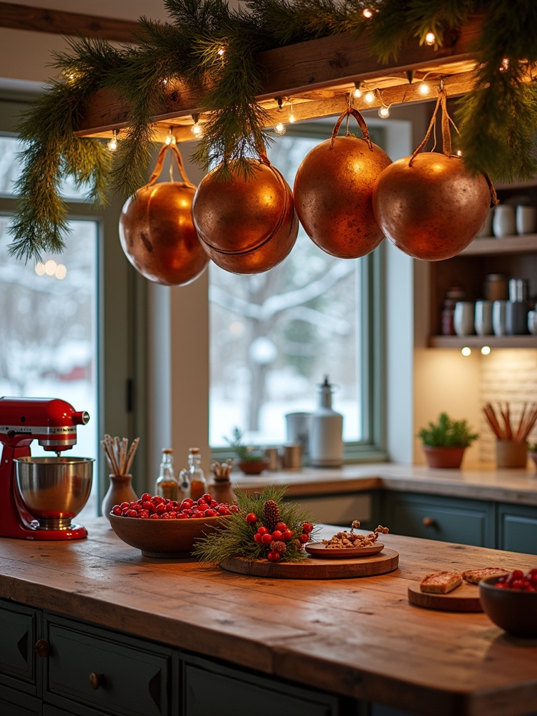 rustic farmhouse pot racks