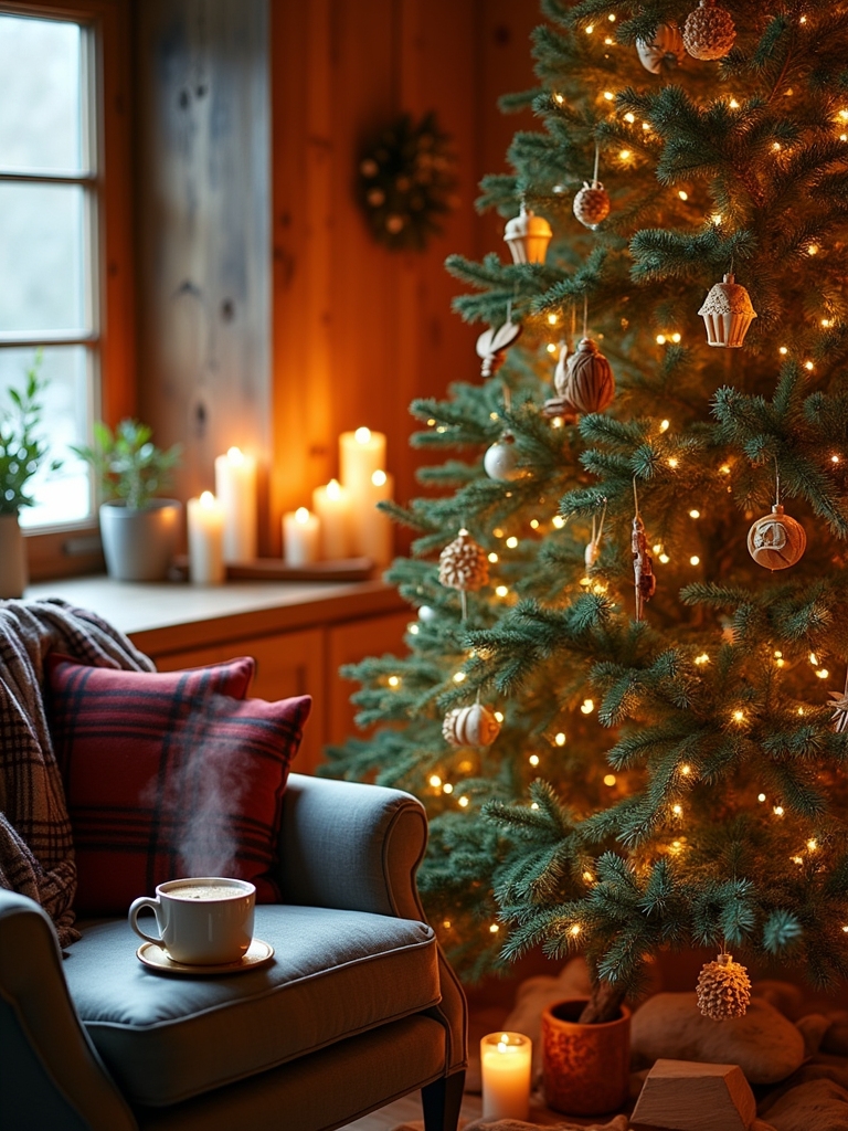 scented wooden christmas ornaments