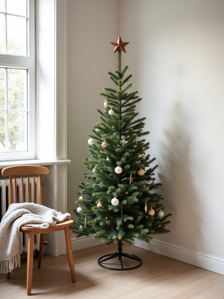 serene minimalist holiday decor