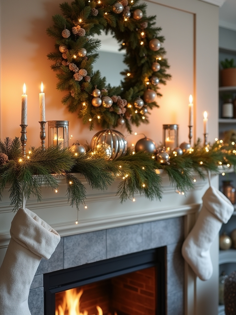 silver and gold accents