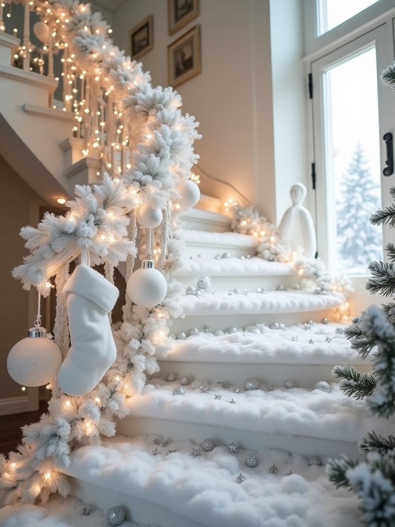 snowy white holiday elegance