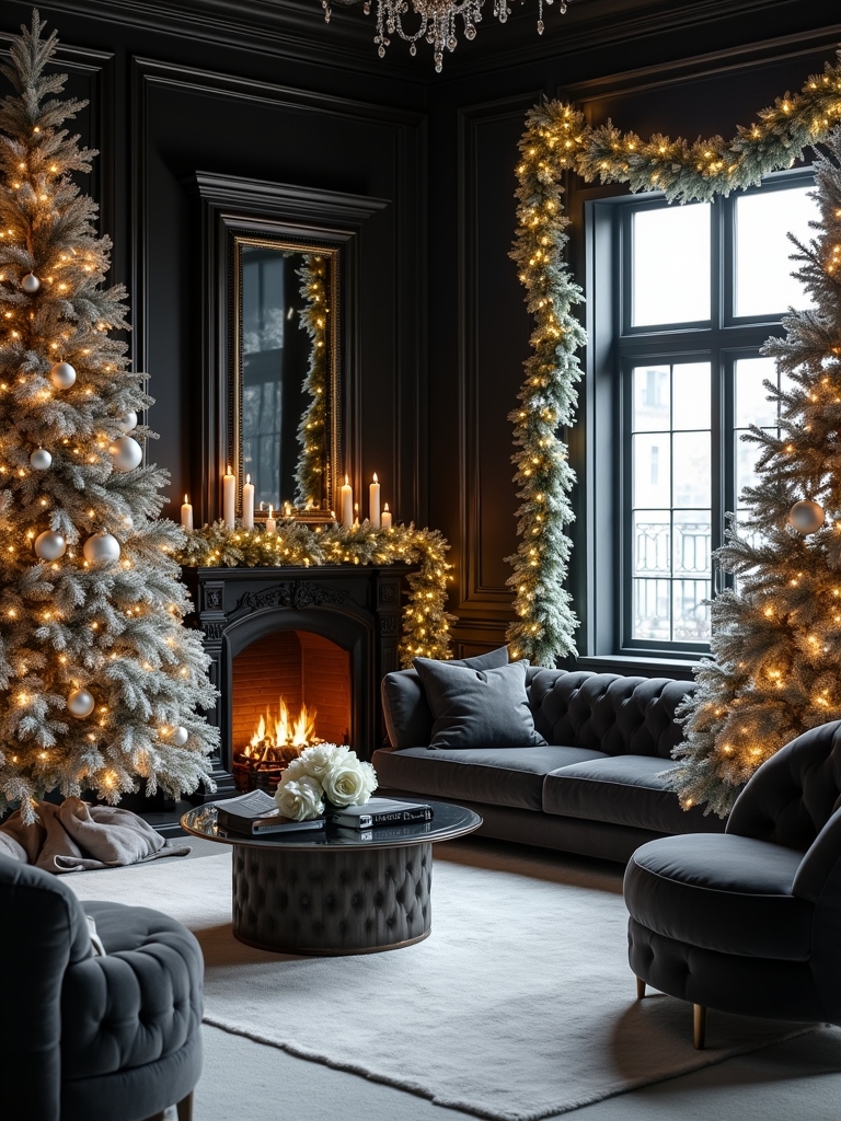 sophisticated black and white