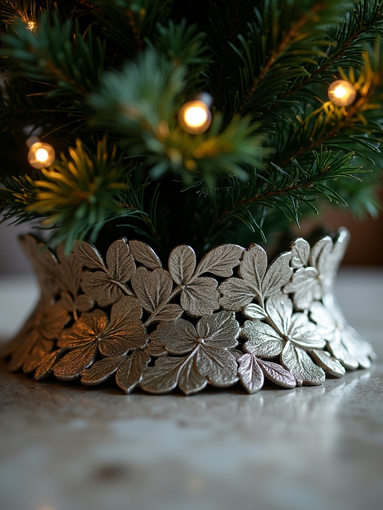 sophisticated holiday tree decor