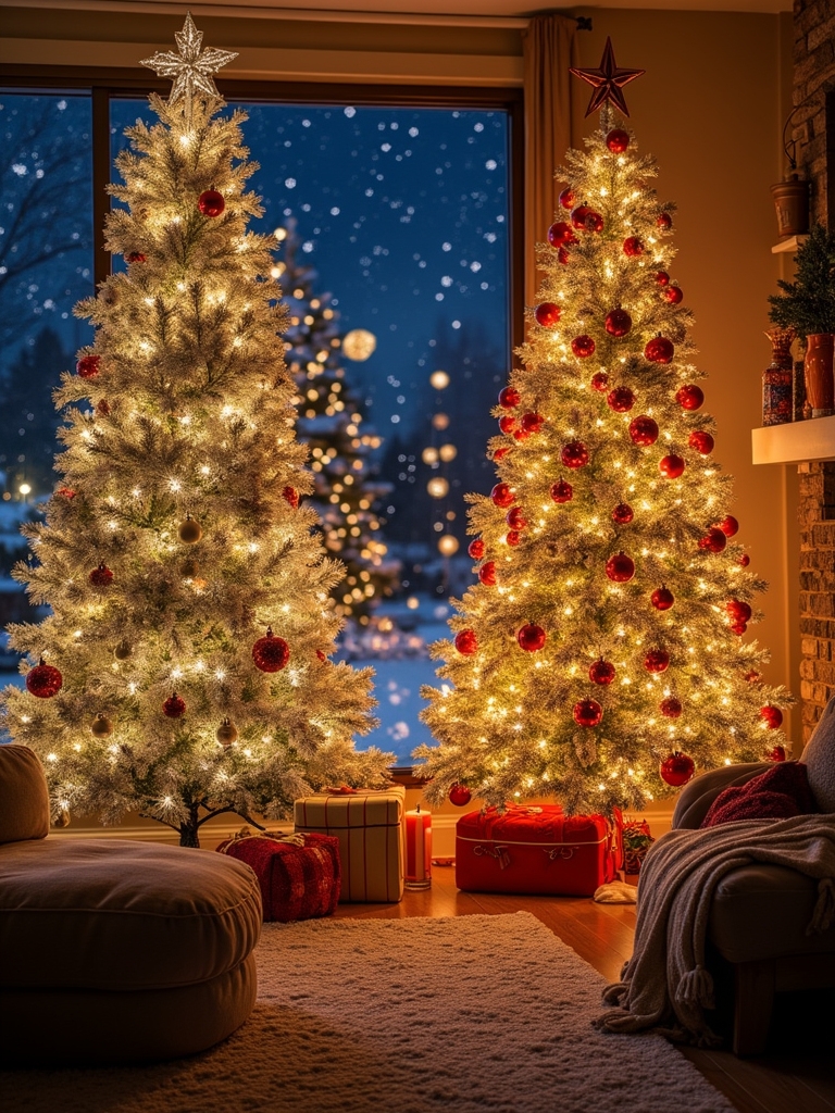 sparkling night sky decor