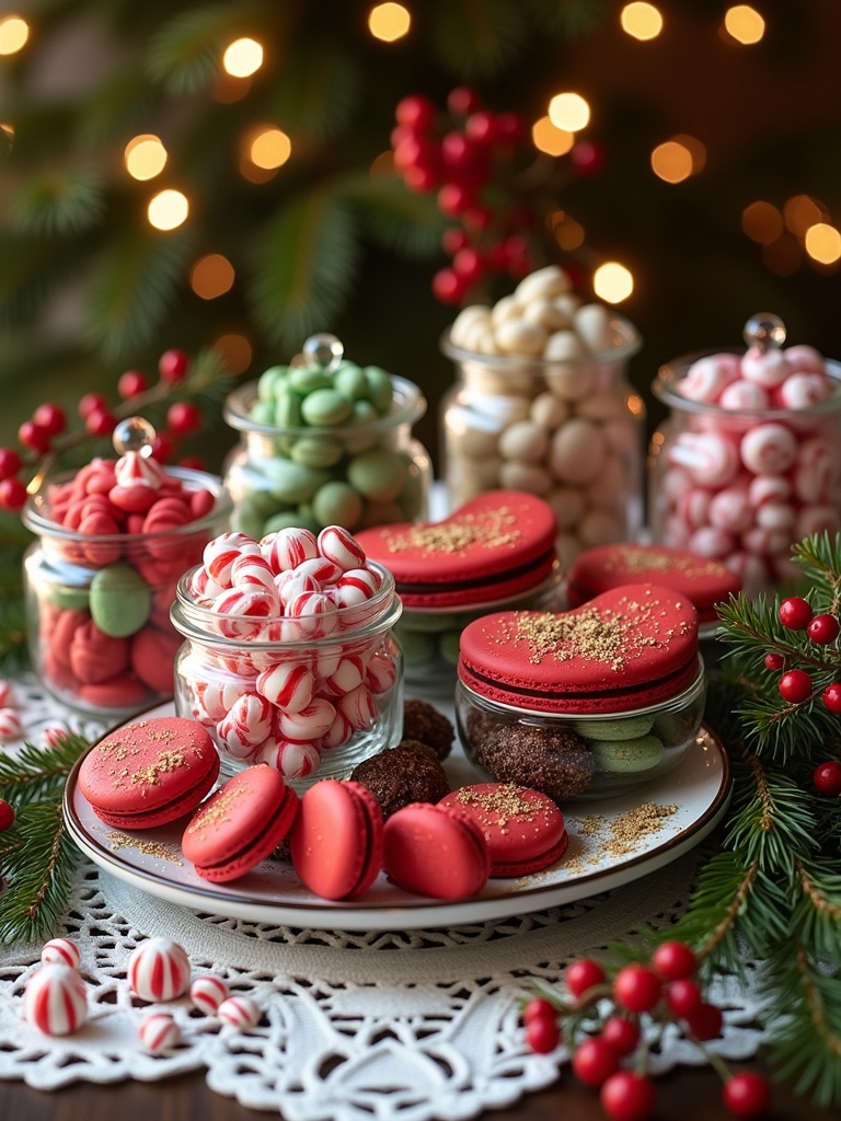 sweet treats table centerpiece