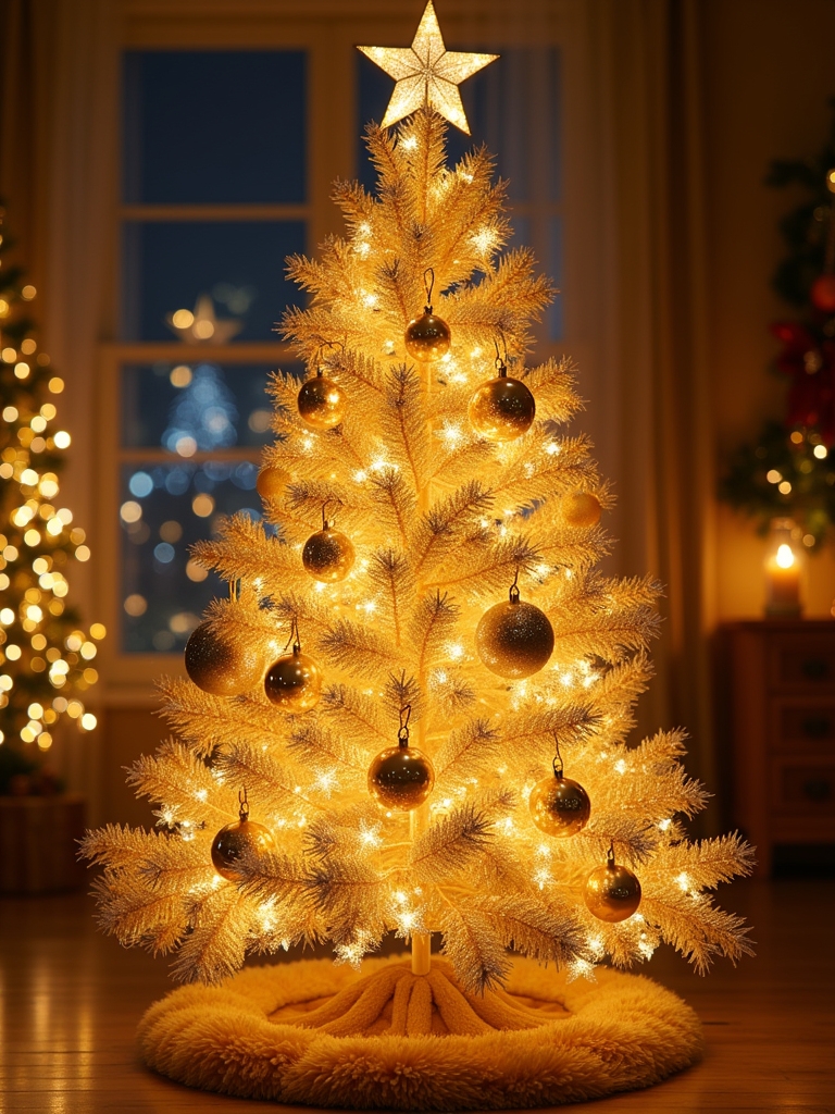 themed gold ornament sets