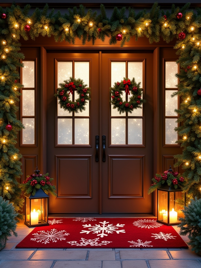 themed holiday doormats ideas