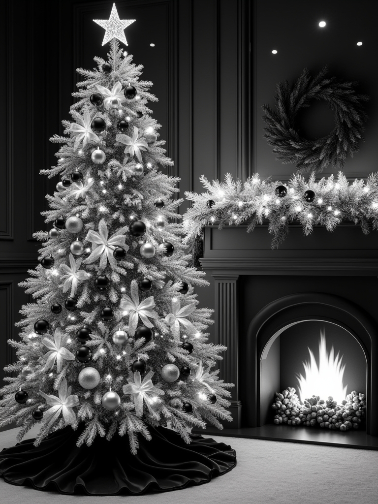 timeless black and white elegance