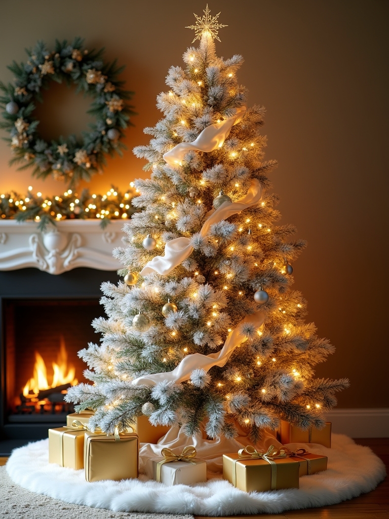 timeless gold and white elegance