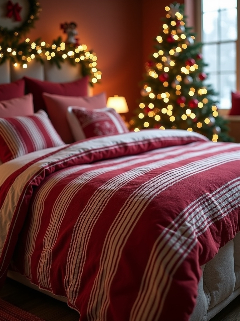 timeless striped holiday elegance