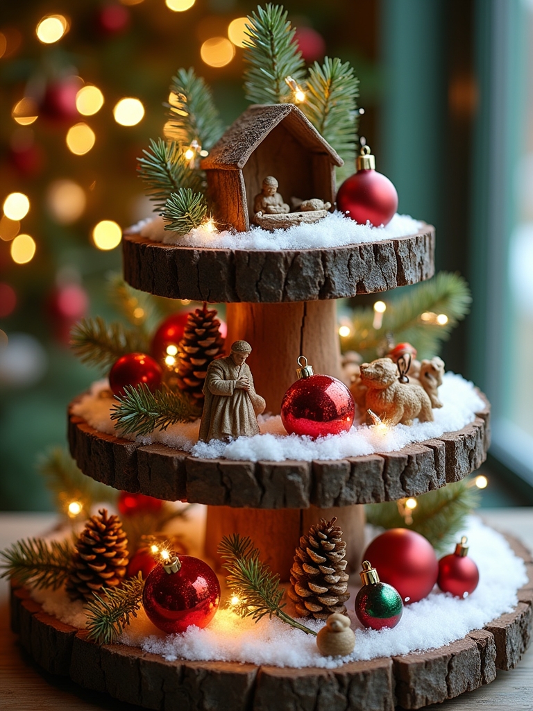 traditional nativity scene elements