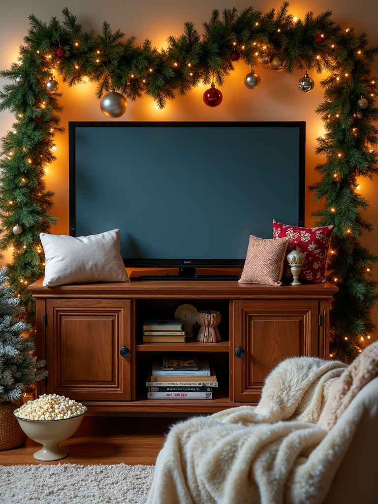 twinkling lights create ambiance