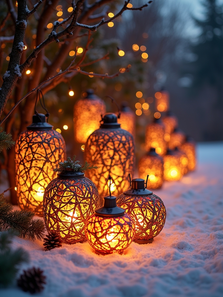 unconventional decorative lantern ideas
