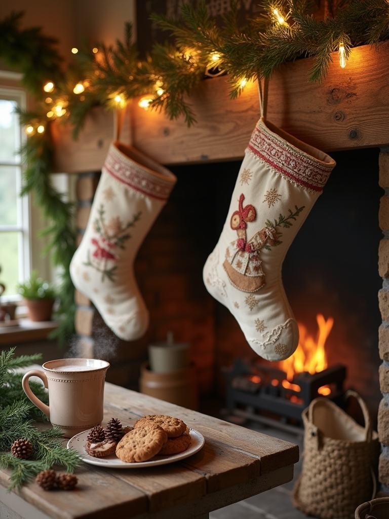 unique handcrafted christmas stockings