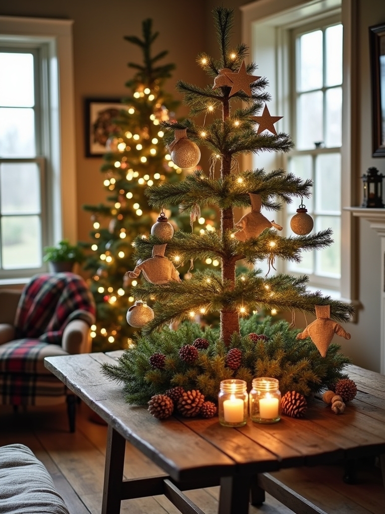 upcycled christmas tree decorations