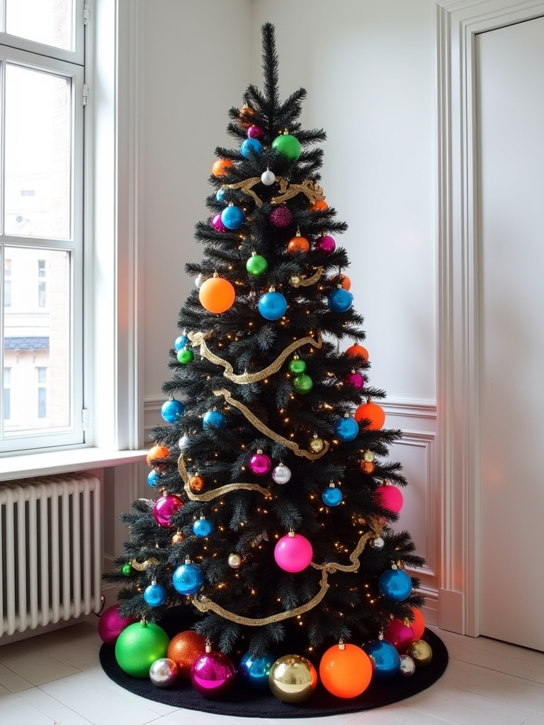 vibrant colorful holiday decorations