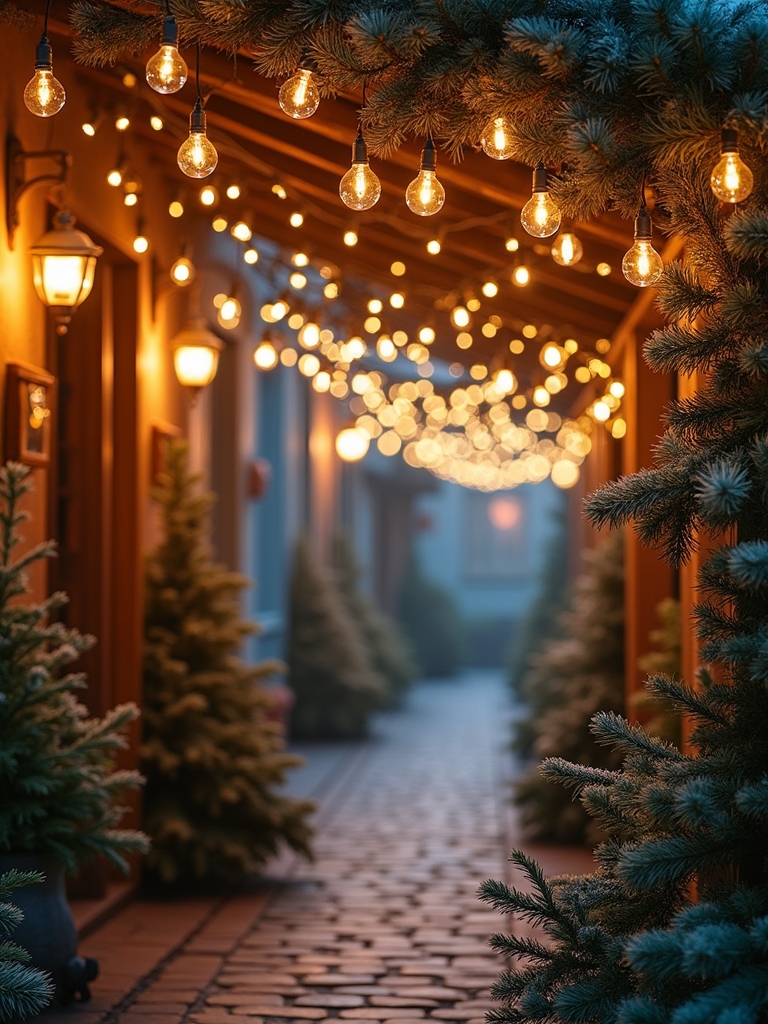 vintage charm holiday lights