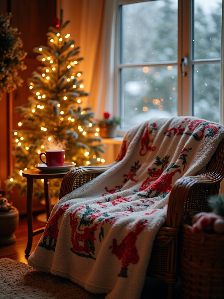 vintage holiday warmth comfort