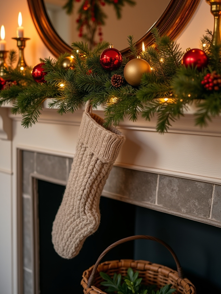 vintage ornament display ideas