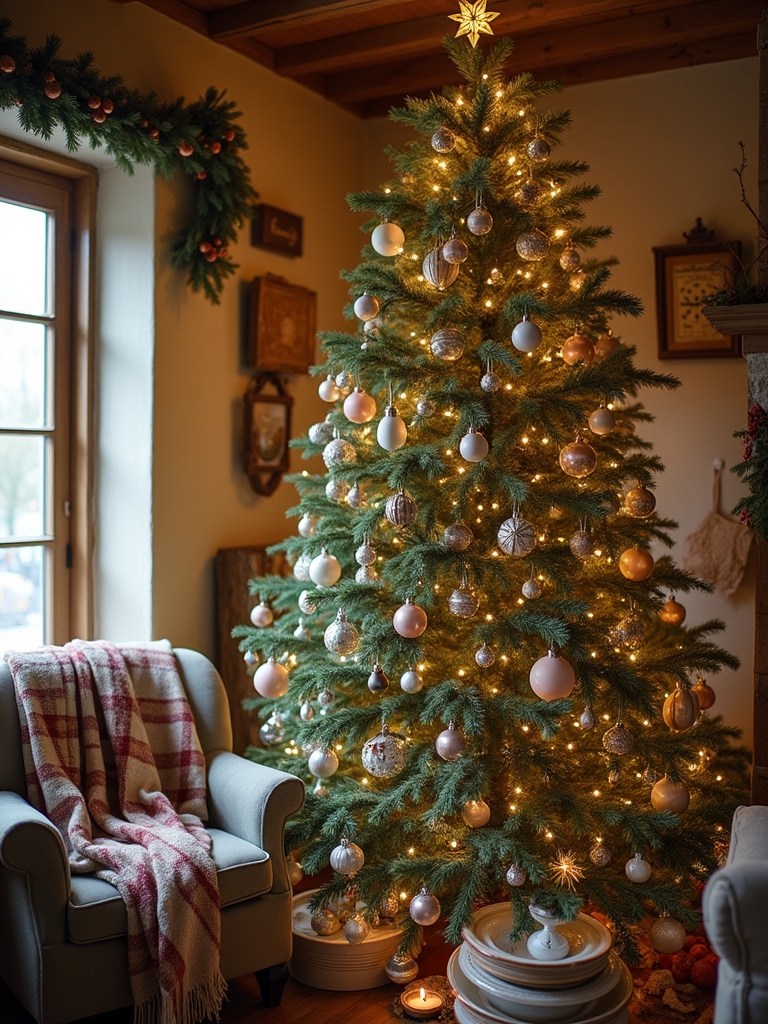 vintage ornaments create nostalgia