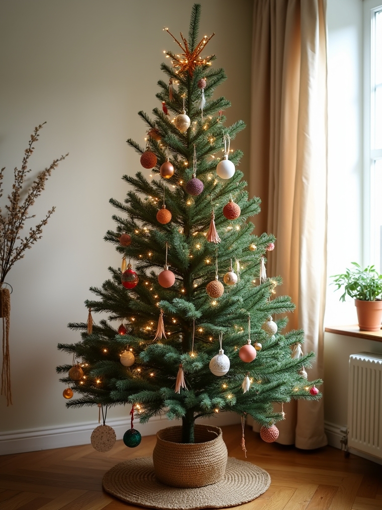 whimsical bohemian christmas tree