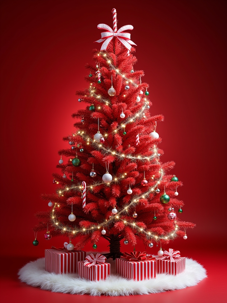 whimsical candy cane decor